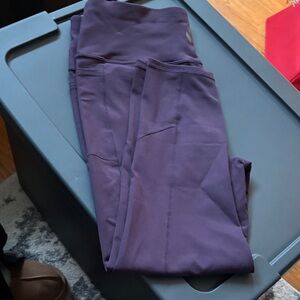 Never worn- High waisted never worn Purple Leggings